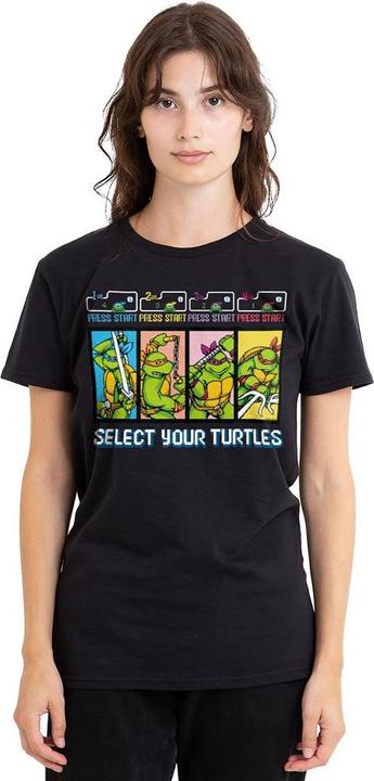 Actual product image Teenage Mutant NT Unisex Adult Select Your Turtles T-Shirt (M)