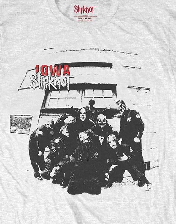 Produktbild Slipknot Erwachsene Iowa Track List T-shirt (XL)