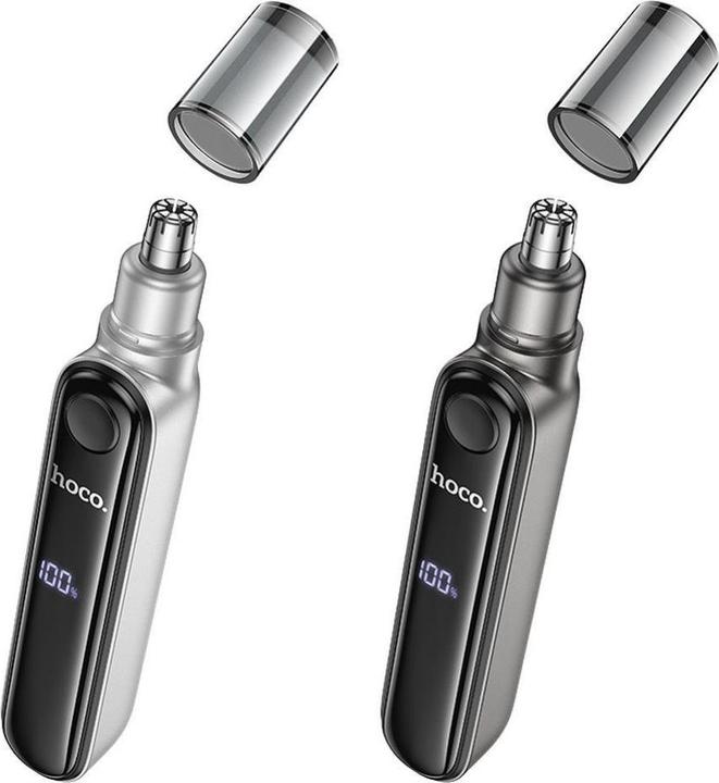 Produktbild Hoco Headphone with microphone nose hair trimmer with display HP33 silver