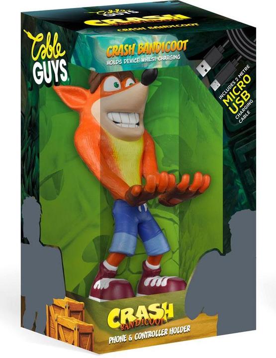 Immagine prodotto Exquisite Gaming Crash Bandicoot Cable Guy (Switch, PS4, PS5, Xbox One S, Xbox Series X, Mac, Xbox 360, PC)