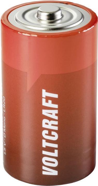 Voltcraft Pile LR20 Mono (D) alcaline-manganèse 18000 mAh 1.5 V 1 pc. (1 pcs, D, 18000 mAh)
