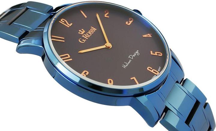 Produktbild Gino Rossi watch 10194B-6F3 (zg257g) blue universal watch (42 mm)