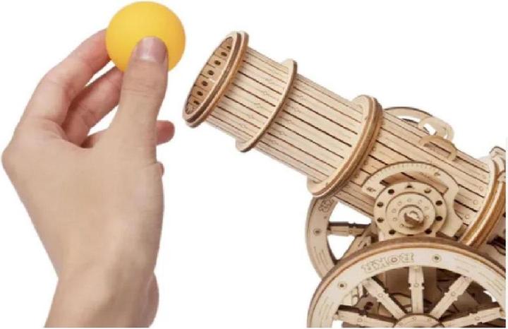 Produktbild Robotime 3D-Puzzle aus Holz - Kanone