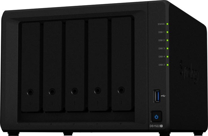 Produktbild Synology DS1522+ (5 x 4 TB, Synology HAT 33xx)