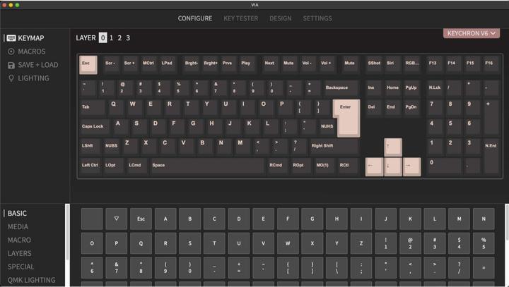Produktbild Keychron V6 (CH, Kabelgebunden)