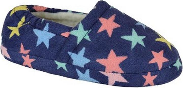 Actual product image Slumberzzz Childrens/Kids Star Print Fleece Lined Slipper (28)