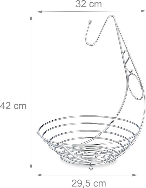Produktbild Relaxdays Obstkorb (29.5 x 32 x 42 cm)