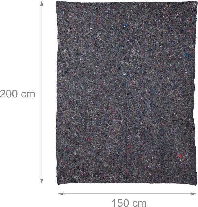 Actual product image Relaxdays Moving blanket (200 x 150 x 0.5 cm)