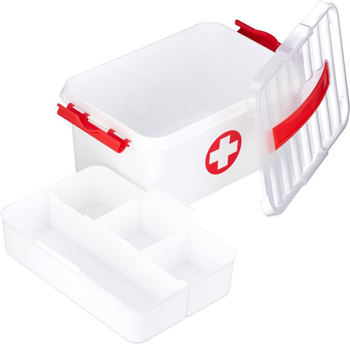 Actual product image Relaxdays medicine box