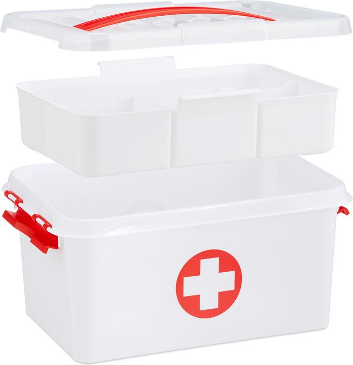 Actual product image Relaxdays medicine box