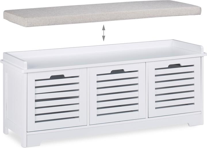Produktbild Relaxdays Sitzbank (105 cm)