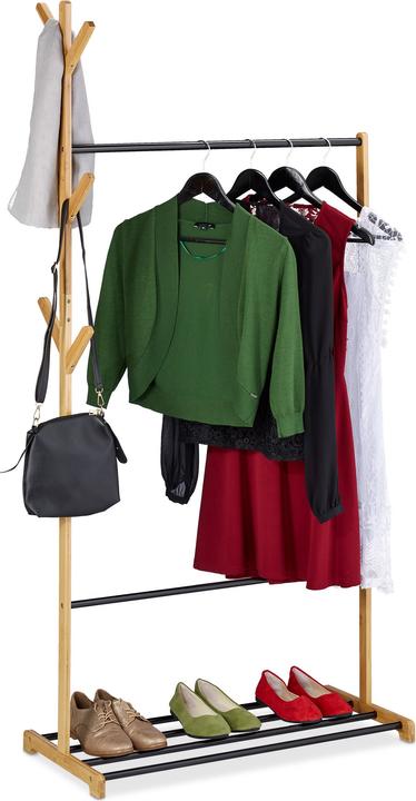 Actual product image Relaxdays Coat rack