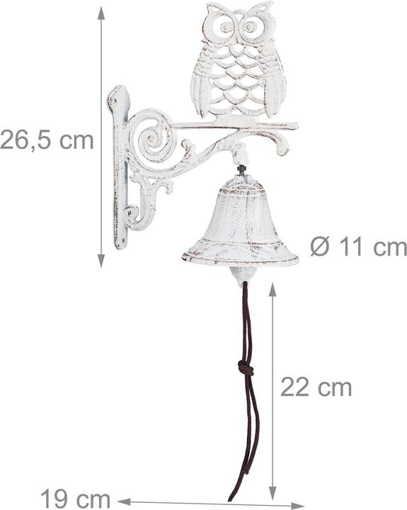 Immagine prodotto Relaxdays Campanella per-porta