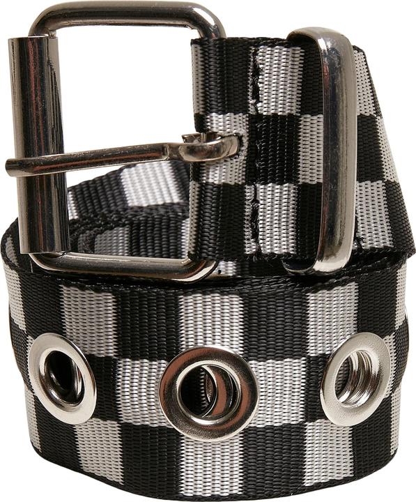 Urban Classics Checker Belt With Eyelets