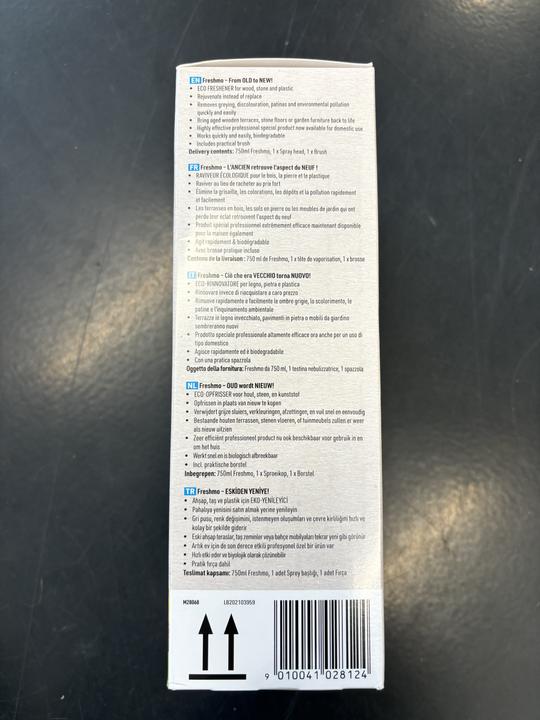 Produktbild Freshmo mit Bürste (750 g, 750 ml)