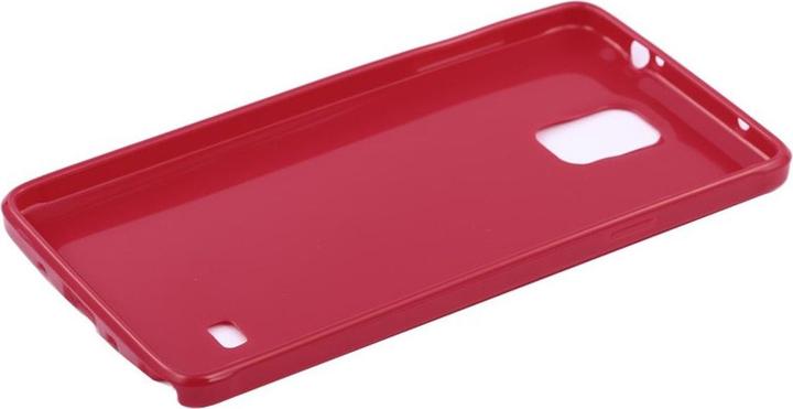 Produktbild König Design Schutzhülle TPU Case für Handy Samsung Galaxy Note 4 SM N910 Rot (Samsung Galaxy Note 4)