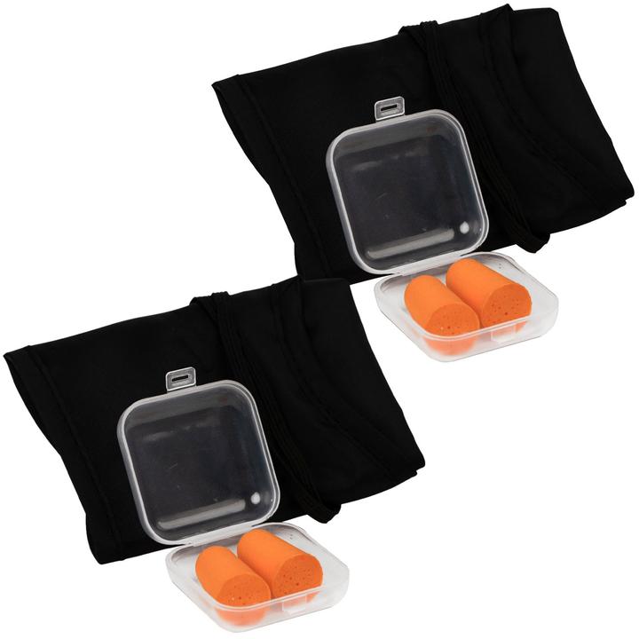Actual product image ProWorld Travel sleeping set, sleeping set, sleeping mask with earplugs, set of 2 (Sleeping mask)