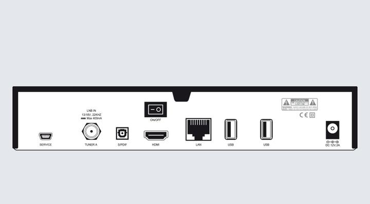 Image du produit Dreambox DM520 mini (0.51 Go, DVB-S2, Disque dur)