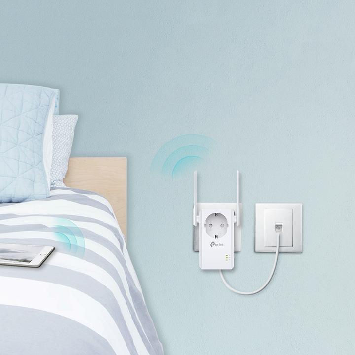 Image du produit TP-Link TL-WA860RE - Répéteur sans fil 300 Mbit/s avec prise de courant intégrée (54300 Mbit/s)