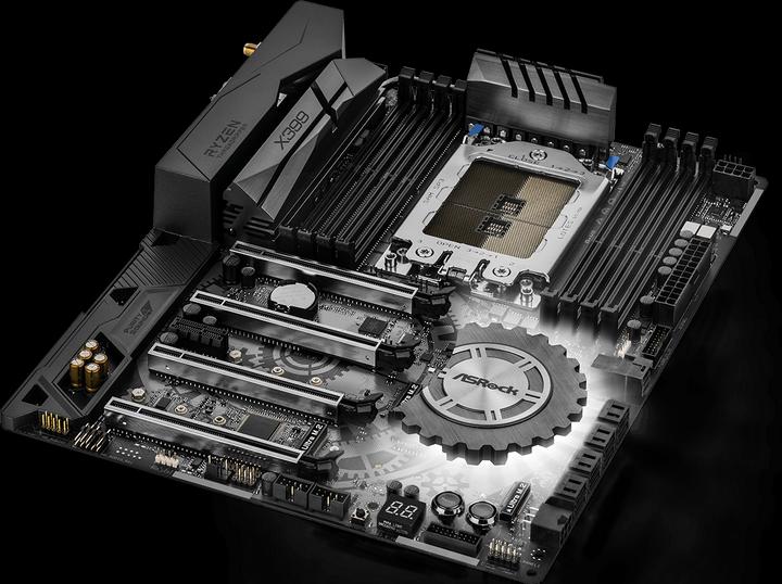 Actual product image AsRock X399 Taichi (TR4, AMD X399, ATX)