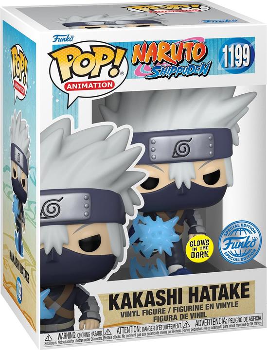 Produktbild Funko Pop! Naruto Young Kakashi (1199) GITD EXM