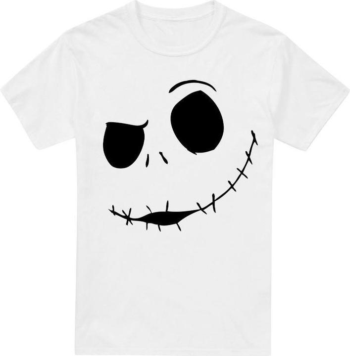 Actual product image The Nightmare Before Christmas Mens Jack Face T-Shirt (3XL)