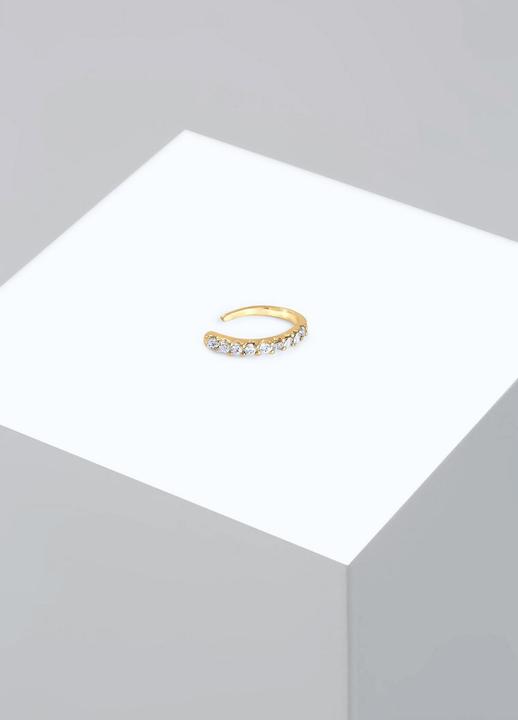 Actual product image Elli Single Earcuff Zirkona Kristalle (Sterling Silver)