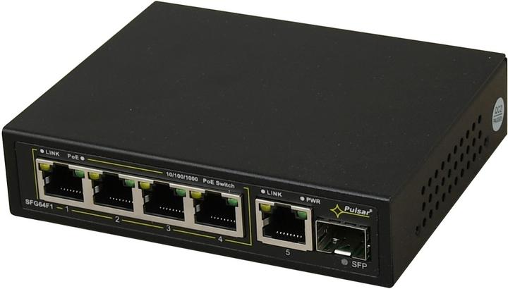 Pulsar 6-Port-Switch SFG64F1 bis zu 4 IP-Kameras
