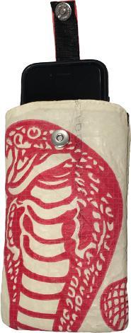 Image du produit Bekos Upcycling - appareil mobile - étui avec tirette en sacs de ciment recyclés Cobra L