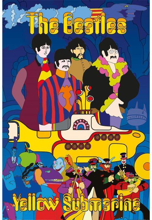 Actual product image The Beatles Yellow Submarine Maxi Poster