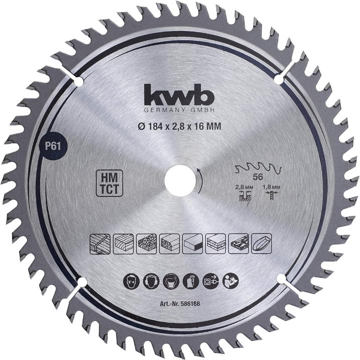 kwb Hartmetall Kreissägeblatt