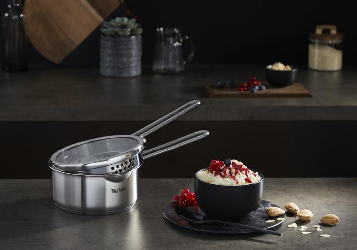 Actual product image Tefal Nordica cookware set, 6 pcs (24 cm, Pot, Stainless steel)
