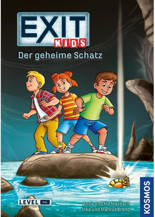 Immagine prodotto Kosmos Exit Kids: das Buch - Der geheime Schatz (Tedesco, Comicon S.L., Beroy + San Julian|Inka Brand|Markus Brand|Burkhard Schulz|Maybach, 2019)