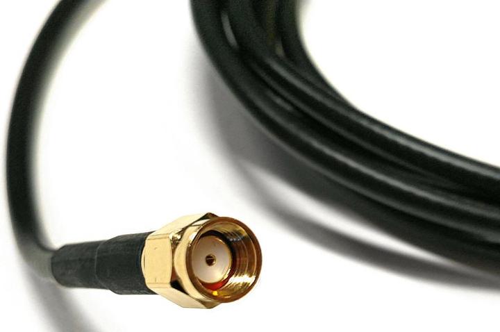 Image du produit Brady Câble d'antenne RFID - connecteur SMA vers RP-SMA pour lecteur RFID FR22 fixe, 5 m (Câble d'antenne)