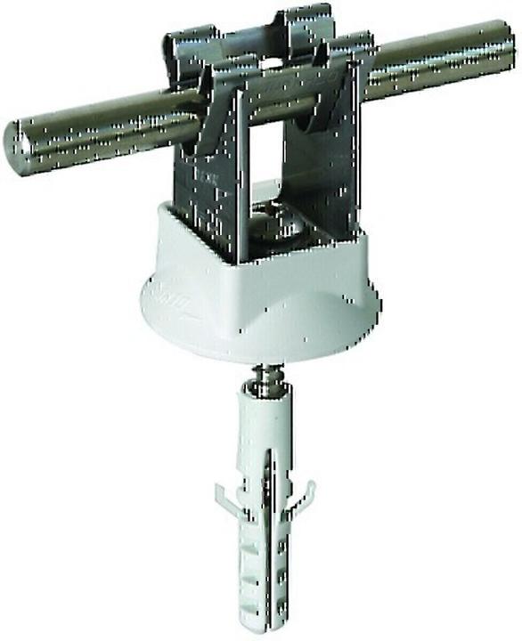 Dehn Söhne Conductor holder NIRO 207 109 f. Rd 8mm H 20mm Conductor holder for lightning protection