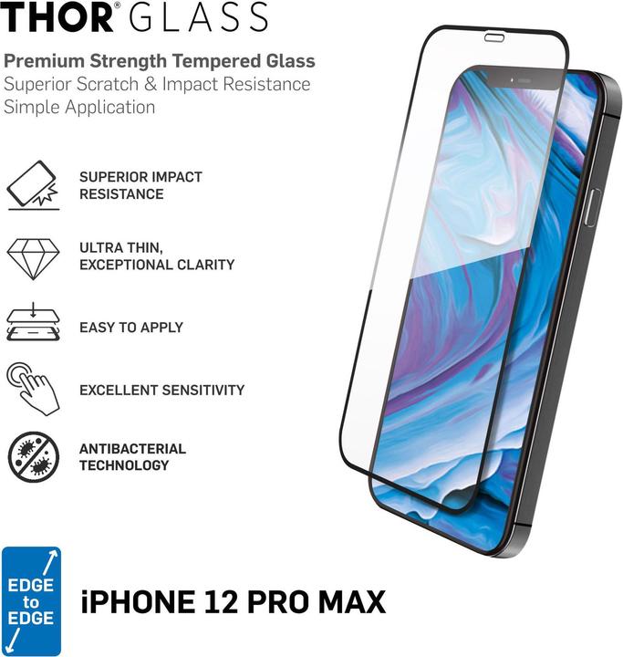 Produktbild Thor Edge to Edge (1 Stück, Apple iPhone 12 Pro Max)
