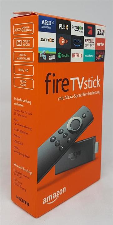 Immagine prodotto Amazon Bastone TV antincendio con Alexa (8 GB)