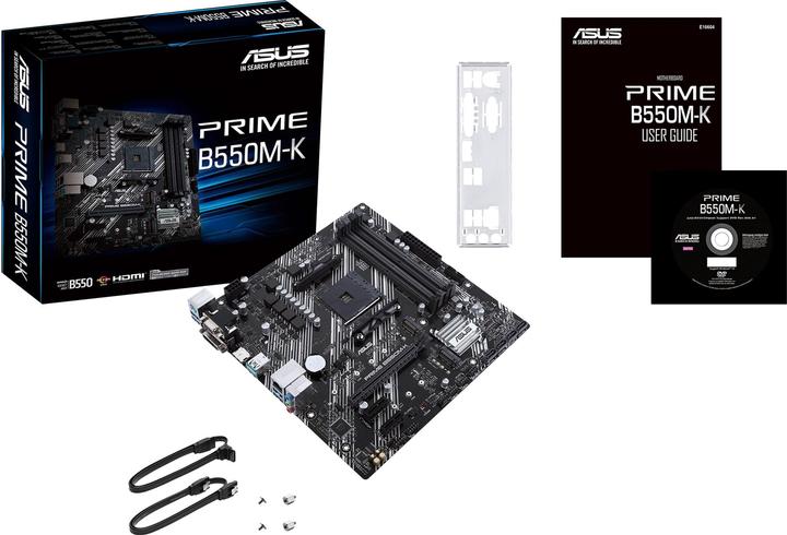 Produktbild ASUS PRIME B550M-K (AM4, AMD B550, mATX)