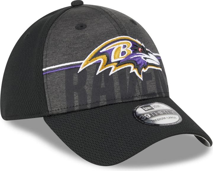 Produktbild New Era 39Thirty Cap - TRAINING 2023 Baltimore Ravens - L/XL (L)