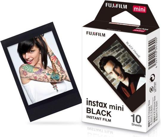 Actual product image Fujifilm Instax Mini 10 sheets black (Instax Mini)