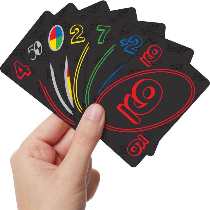 Actual product image Mattel Games UNO 50th premium (German, English, French, Italian, Spanish)