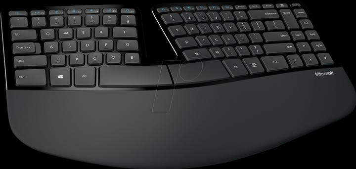 Immagine prodotto Microsoft Sculpt Ergonomic (DE, Senza fili)
