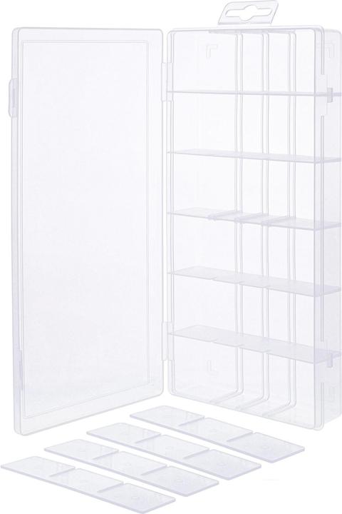 Immagine prodotto InLine Scatola per minuteria, 18 scomparti, dimensioni: 207x110x27mm, arancione