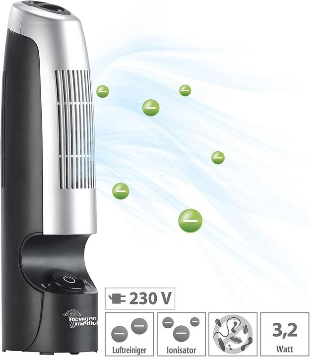 Actual product image Newgen medicals Air purifier with ionizer and fan (8 m²)