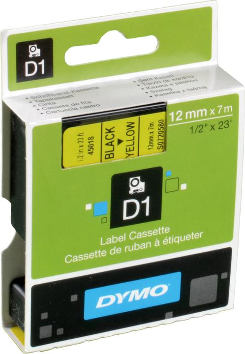 Produktbild Dymo S0720580 Standardband (1.20 cm, Gelb)