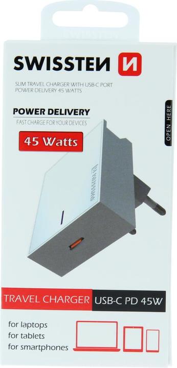 Image du produit Swissten Chargeur USB PD3.0 45W (45 W)