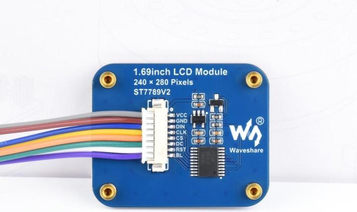Actual product image WaveShare 240x280 1.69inch LCD Display Module