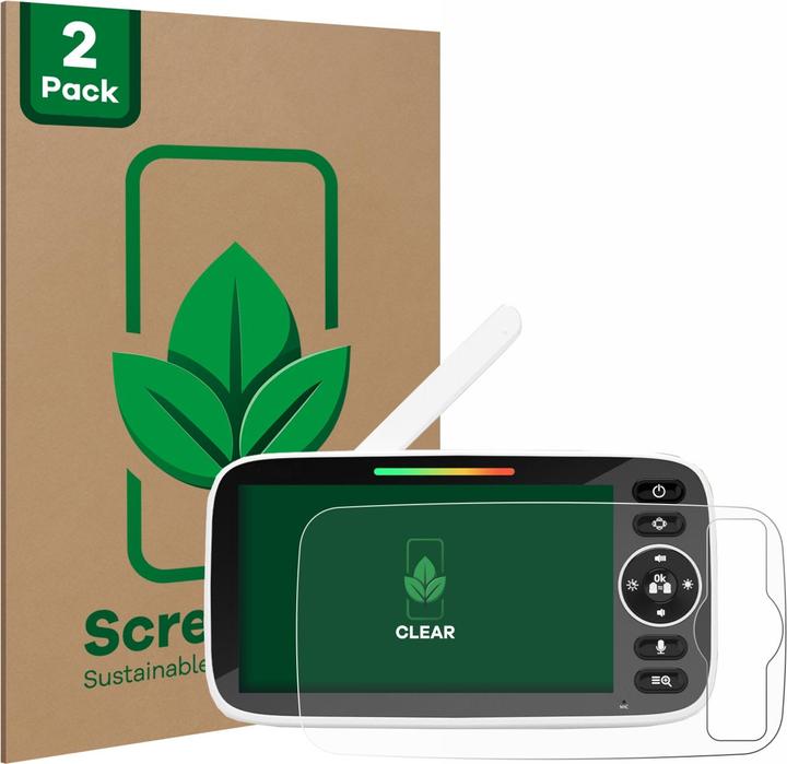 Actual product image ScreenLeaf Protective film sustainable screen protector Display protection film Clear Transparent