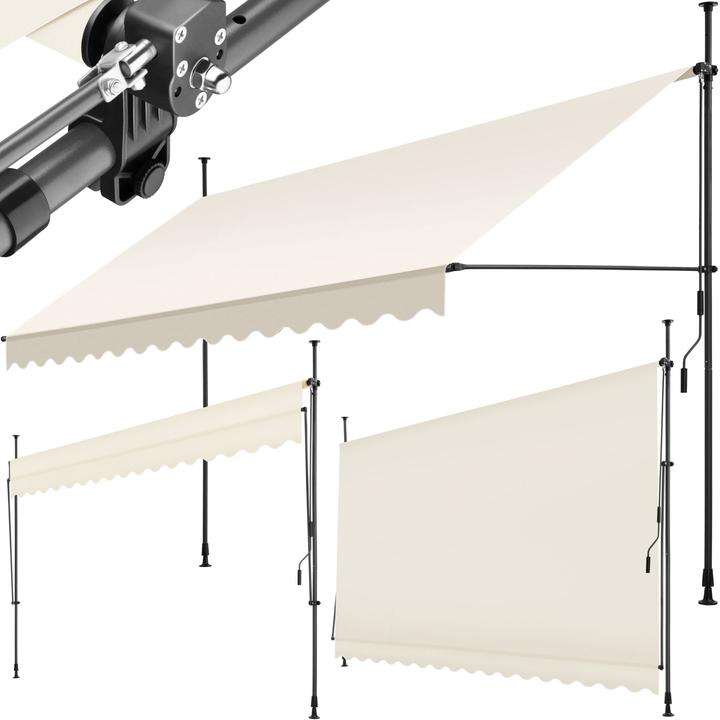 Actual product image tectake Clamping awning (4 m)
