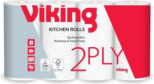 Immagine prodotto Viking Rotolo da cucina Professional Standard a 2 veli (4 x)